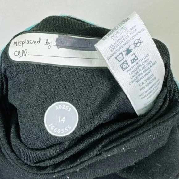 Ivivva Girl Cropped  Reversible Legging - Picture 6 of 13